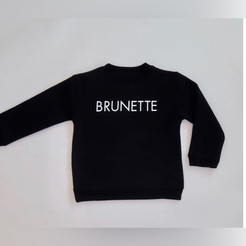 Brunette The Label Black Sweatshirt